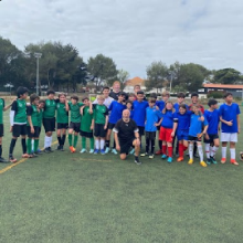 IB CAS Students Play Against Children Supported by the CCC IB CAS Students Play Against Children Supported by the CCC